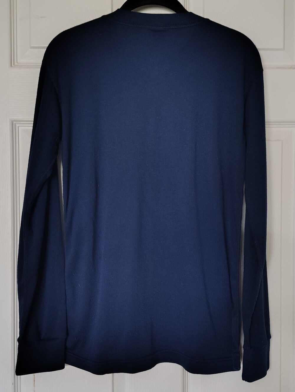 Vintage Patagonia Capilene Navy Blue Thermal Base Layer Shirt Medium Made in USA - Picture 2 of 4